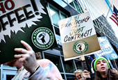 1K unionized Starbucks baristas launch labor strike at 65 stores