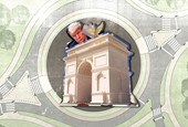 Trump’s arch now has elevators—and a $100 million price tag