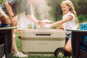 A Cooler with a Built-In Air Conditioner