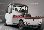 An Indoor/Outdoor EV Ambulance