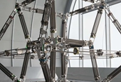 An Eye-Popping Kinetic Representation of a Tesseract