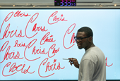 Cursive Club, Where Students Learn With a Flourish