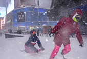 Huge snowstorm in the Northeast forces millions to stay home, disrupts flights and closes schools