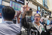 Global shares mostly advance after Wall Street gains and oil prices fall