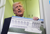 Trump rails against court decision that once again stalls his White House ballroom project