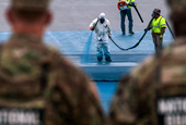 Reflecting Pool Repairs Appear Uneven and Behind Schedule, Officials Say