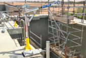OZ Lifting to Show New Stainless Steel Davit Crane at WEFTEC