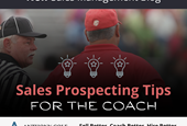 Sales Prospecting Tips for the Coach