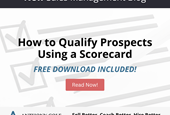 How to Qualify Prospects Using a Scorecard