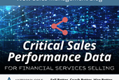 Critical Sales Performance Data for Financial Services Selling