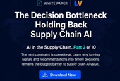 The Decision Bottleneck Holding Back Supply Chain AI
